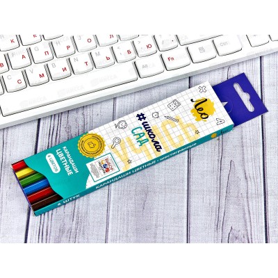 Карандаши 6цв ЛЕО LSCP-06 *8/96 Карандаши 6цв ЛЕО LSCP-06 *8/96