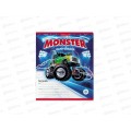 Тетрадь 18 листов клетка ПОЛИ Monster Car 49203 *10/200 Тетрадь 18 листов клетка ПОЛИ Monster Car 49203 *10/200