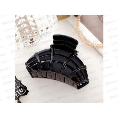 Краб д/волос "Глянец" каскад 7см черный 4730555 Краб д/волос "Глянец" каскад 7см черный 4730555