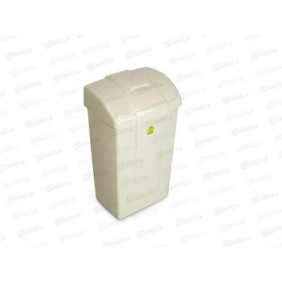 Контейнер для мусора "Форте" 23л С343 Слоновая кость *5 Контейнер для мусора "Форте" 23л С343 Слоновая кость *5