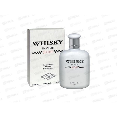 Whisky Homme Sport, туалетная вода 100мл мужская*24 М Whisky Homme Sport, туалетная вода 100мл мужская*24 М