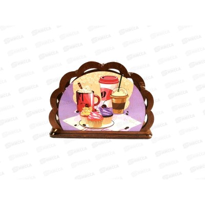 Салфетница "Кофе" дерево Б-33