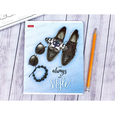 Тетрадь 48листов клетка Hatber Всегда на стиле *10/100