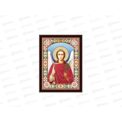 Алмазная мозаика (блестящая) 30х40см Икона Ангела Хранителя, ВН06 с подрамником