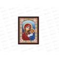 Алмазная мозаика (блестящая) 30х40см Икона Божией Матери №1, ВН01