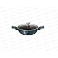 Сотейник с крышкой 24см, ВН-6165 Aguamarine Metallic Line Сотейник с крышкой 24см, ВН-6165 Aguamarine Metallic Line