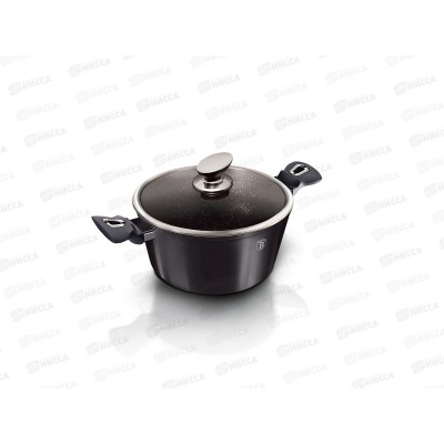 Кастрюля 4,1л со стеклянной крышкой 24см, ВН-6893 Carbon Pro Edition Кастрюля 4,1л со стеклянной крышкой 24см, ВН-6893 Carbon Pro Edition