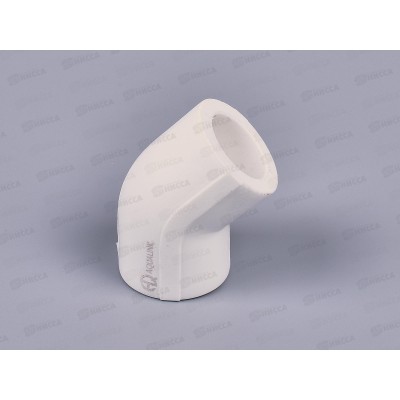 Угольник PP-R 45 градусов DN20 Aqualink, 03459 *50/500 Угольник PP-R 45 градусов DN20 Aqualink, 03459 *50/500