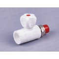 Кран шаровый полипропиленовый для радиатора прямой DN25*1/2&quot, 03639 Aqualink *10