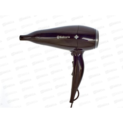 Фен электрический SA-4048BK 2200BT 3режима