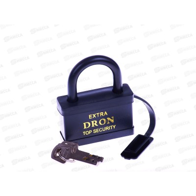 Замок навесной DRON влагозащитный 70мм (048012) *12 Замок навесной DRON влагозащитный 70мм (048012) *12