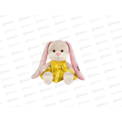 Зайка Jack&Lin в желтом платьице. 20см JL-268-20 в коробке Зайка Jack&Lin в желтом платьице. 20см JL-268-20 в коробке