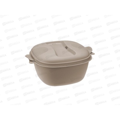 Кастрюля 2,5л для СВЧ Капучино М1412 *12