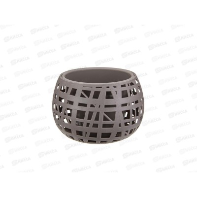 Кашпо  ХАОС D290мм 4л Французский серый М3142 *4 Кашпо  ХАОС D290мм 4л Французский серый М3142 *4