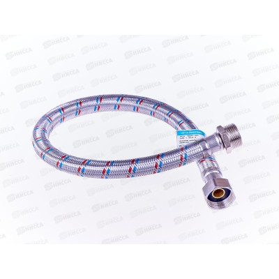 Подводка для воды Гигант 3/4" гайка/штуцер 60см СТМ Подводка для воды Гигант 3/4" гайка/штуцер 60см СТМ