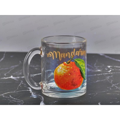 Кружка "Чайная" (Полезный мандарин ) 300мл *24 1208 Кружка "Чайная" (Полезный мандарин ) 300мл *24 1208