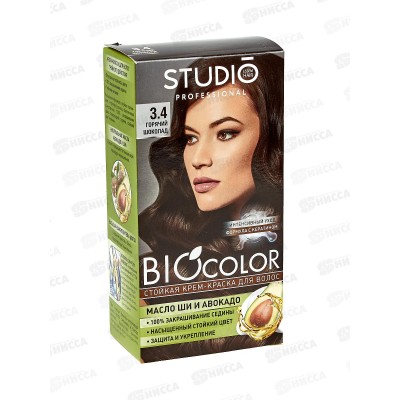 BIOCOLOR крем-краска 3,4 Горячий шоколад *12