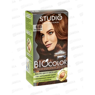 BIOCOLOR крем-краска 6,45 Каштановый *12