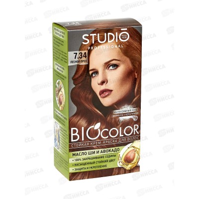 BIOCOLOR крем-краска 7,34 Лесной орех *12 BIOCOLOR крем-краска 7,34 Лесной орех *12