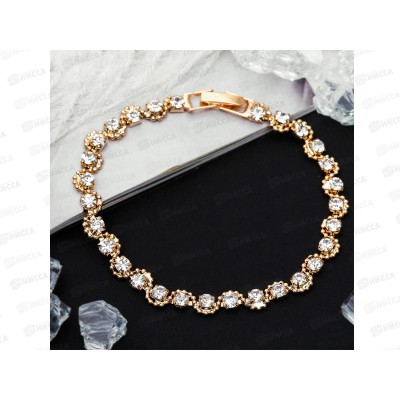 Браслет &quotЛед&quot ручей белый 18см 2757388