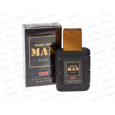 Made For Man Black, туалетная вода 100мл мужская М