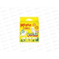 Мел  Каляка-Маляка 6шт белый. МБКМ06*30