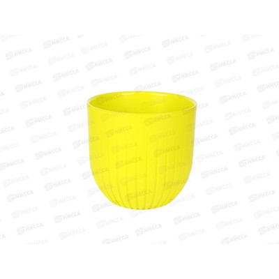Горшок для цветов Альфа 1,4л Медовый  *15