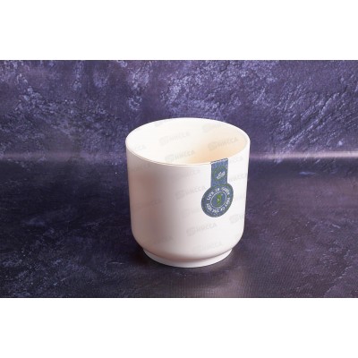 Горшок для цветов Дельта 1,5л Ванильный *12 Горшок для цветов Дельта 1,5л Ванильный *12