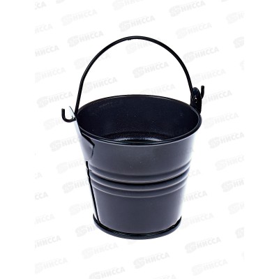 Ведерко на фаркоп 7,5*7см черное металлическое (044901) Ж Ведерко на фаркоп 7,5*7см черное металлическое (044901) Ж