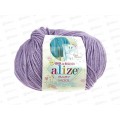 Пряжа Ализе Baby wool 20бамбук+40шерсть+40акрил 50г 175м 146 Сирень