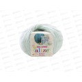 Пряжа Ализе Baby wool 20бамбук+40шерсть+40акрил 50г 175м 522 Айсберг