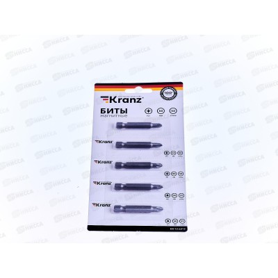 Бита PZ1x50 мм для шуруповерта сталь S2 (лента) Kranz, KR-12-6312 *5 Бита PZ1x50 мм для шуруповерта сталь S2 (лента) Kranz, KR-12-6312 *5