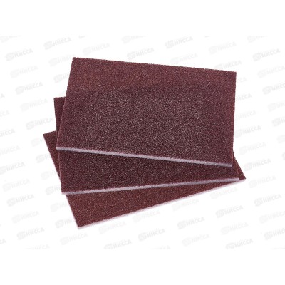 Губка для мытья кухни Карборундовая набор 3шт VL58-102 *30