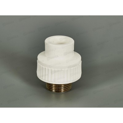 Муфта PP-R комбинированная наружняя резьба DN25*1 Aqualink, 03891 *10/60 Муфта PP-R комбинированная наружняя резьба DN25*1 Aqualink, 03891 *10/60