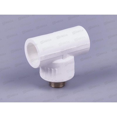 Тройник комбинированный с наружной резьбой 25*1/2*25 Aqualink, 03568 *10/70