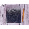Тетрадь 96листов клетка Hatber бумвинил METALLIC CROCO серебро*30 Тетрадь 96листов клетка Hatber бумвинил METALLIC CROCO серебро*30