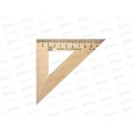 Угольник 45*11 УЧД, деревянный , С138 *50