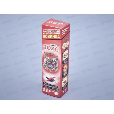 ДОХС средство от тараканов Флакон 1шт 80гр *40 ДОХС средство от тараканов Флакон 1шт 80гр *40