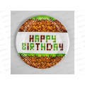 Тарелка одноразовая бумажная &quotHappy Birthday" 10шт 18см 5012823