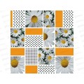 Клеенка Grace нетканная 1,37х20м D81266 82404 ромашки Клеенка Grace нетканная 1,37х20м D81266 82404 ромашки