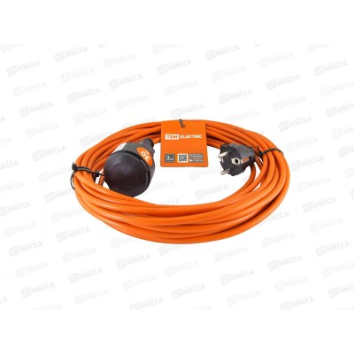 Удлинитель-шнур силовой УШз10 TDM 1розетка 30м ПВС 3х0,75, 0612 Удлинитель-шнур силовой УШз10 TDM 1розетка 30м ПВС 3х0,75, 0612