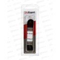 SHOExpert шнурки тонкие вощеные  хлопчатобумажные 60см черные на блистере *10