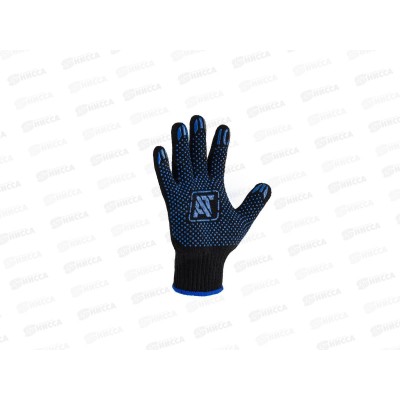 Перчатки трикотажные с ПВХ Премиум, р.10, черн. арт.201 А*10/250 Перчатки трикотажные с ПВХ Премиум, р.10, черн. арт.201 А*10/250