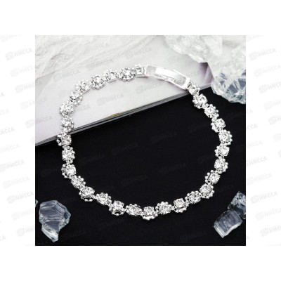 Браслет "Лед" ручей белый 2757387