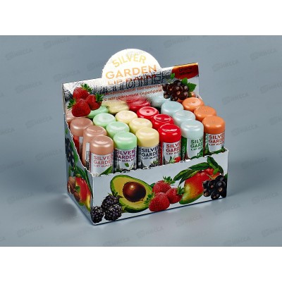 Silver Garden бальзам для губ в ассортименте 3,5г 1307 *18 Silver Garden бальзам для губ в ассортименте 3,5г 1307 *18