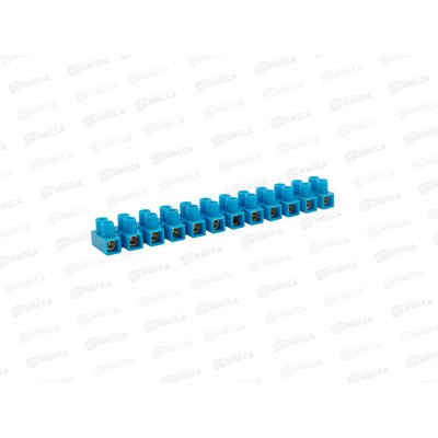 Клеммная колодка винтовая REXANT КВ-6 (2,5-6мм), ток 6, синий, 07-5006-4 Клеммная колодка винтовая REXANT КВ-6 (2,5-6мм), ток 6, синий, 07-5006-4
