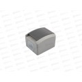 Розетка одноместная KRANZ INDUSTRIAL открытая установка с заземлением керамика, IP54,серая KR-78-0612