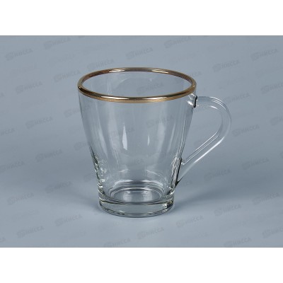 Кружка 250мл 1649-З4 Золотая кайма *12