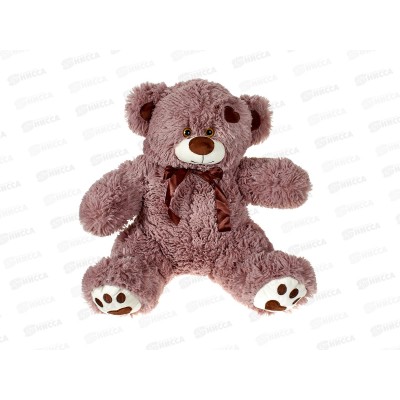 Медведь Тони 50см, МТО-50П, пурпурный,  Мила