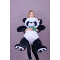 Панда Чика 70см, черно-белый, с лентой, ПЧ-100  Мила
